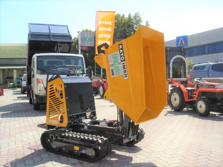 MOTOCARRIOLA CINGOLATA KATOIMER CARRY 107 CARRO ALLARGABILE CASSONE DUMPER