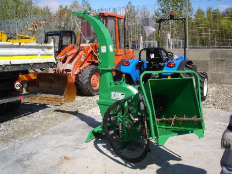 CIPPATORE BIOTRITURATORE IDRAULICO GREEN 210 TRATTORE DIAMETRO MAX 20 CM - VIDEO NUOVO