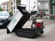 MOTOCARRIOLA CINGOLATA GIOR 600 Kg HONDA III SERIE - PORTELLO ANTERIORE BASCULANTE