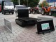 MOTOCARRIOLA CINGOLATA GIOR 600 Kg HONDA III SERIE - PORTELLO ANTERIORE BASCULANTE