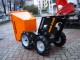 MOTOCARRIOLA GOMMATA MUCK-TRUCK POWER DRIVE TRASMISSIONE 4x4 250 Kg HONDA CASSONE DUMPER