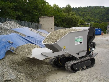 MOTOCARRIOLA CINGOLATA GIOR 600 KG AUTOCARICANTE - NUOVA - PREZZO - VIDEO