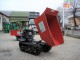 MOTOCARRIOLA CINGOLATA GIOR 600 DUMPER ZANETTI - RIBALTAMENTO IDRAULICO