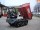 MOTOCARRIOLA CINGOLATA GIOR 600 DUMPER ZANETTI - RIBALTAMENTO IDRAULICO