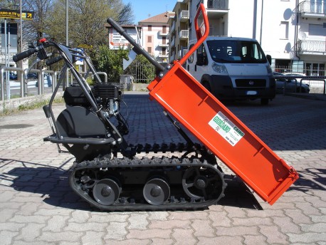 MOTOCARRIOLA CINGOLATA GIOR 400 ZANETTI - CASSONE AGRICOLO FORESTALE