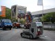 MOTOCARRIOLA CINGOLATA ROTAIR R70 PLUS CON BRACCIO MULTIFUNZIONE E FORCHE PALLET 