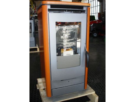 STUFA A PELLET THERMOROSSI MODELLO ECOTHERM 1000 METALCOLOR - VIDEO