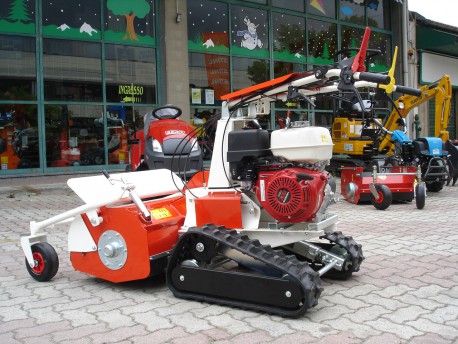 MOTOTRINCIA CINGOLATA TEKNA TTC 80 - NUOVO MODELLO - VIDEO