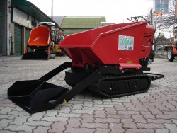 MOTOCARRIOLA CINGOLATA GIOR 600z ZANETTI AUTOCARICANTE - NOVITA' PRONTA CONSEGNA - VIDEO