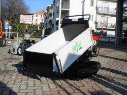 MOTOCARRIOLA CINGOLATA GIOR 600 HONDA - CASSONE AGRICOLO RIBALTAMENTO IDRAULICO
