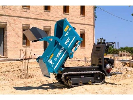 MOTOCARRIOLA CINGOLATA NUOVA MESSERSI' TCH-09 Autocaricante - PREZZO - VIDEO