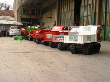 MOTOCARRIOLE CINGOLATE GIORDANO Gamma - Nuove - Prezzo - VIDEO