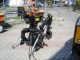 MOTOCARRIOLA CINGOLATA KATOIMER CARRY 107 - FORCHE SOLLEVAMENTO - BRACCIO ESCAVATORE - MARTELLO