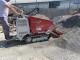 MOTOCARRIOLA CINGOLATA ROTAIR RAMPICAR R 70 AE - BENNA GRIGLIATA e LAMA DOZER MANUTENZIONE SPIAGGE