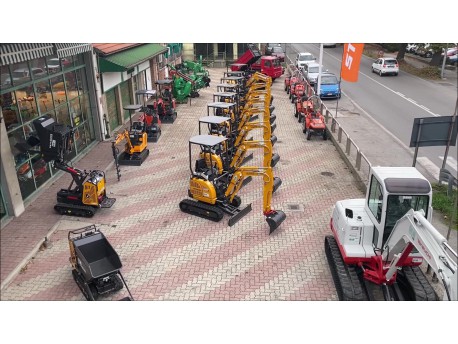 MINIESCAVATORE KATOIMER KATO HD 17 VXE CARRO ALLARGABILE - PRONTA CONSEGNA - VIDEO