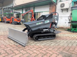 MOTOCARRIOLA CINGOLATA GIOR 600 PRO HONDA con LAMA NEVE cm 120