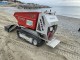 MOTOCARRIOLA CINGOLATA ROTAIR RAMPICAR R 100 AE con BENNA GRIGLIATA per MANUTENZIONE SPIAGGE - VIDEO
