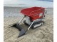  MOTOCARRIOLA CINGOLATA ROTAIR RAMPICAR R 100 AE con BENNA GRIGLIATA per MANUTENZIONE SPIAGGE - VIDEO