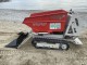  MOTOCARRIOLA CINGOLATA ROTAIR RAMPICAR R 100 AE con BENNA GRIGLIATA per MANUTENZIONE SPIAGGE - VIDEO