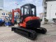 MINIESCAVATORE USATO KUBOTA U 50 CABINATO GIROSAGOMA - 4 BENNE incl GRIGLIATA - PARI NUOVO 