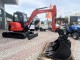 MINIESCAVATORE USATO KUBOTA U 50 CABINATO GIROSAGOMA - 4 BENNE incl GRIGLIATA - PARI NUOVO 