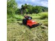 DECESPUGLIATORE TRIMMER SFALCIATUTTO SEMOVENTE CON RUOTE MOTRICI TEKNA TR 70 - LAMA ROTANTE - RUOTE PNEUMATICHE - VIDEO