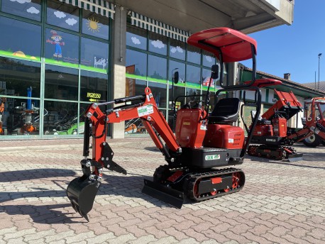 MINIESCAVATORE GIOR 700 PRO - BRACCIO ALLUNGATO - POLLICE TRATTENITORE
