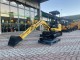 MINIESCAVATORE USATO NEW HOLLAND E 18 SR KOBELCO - PARI NUOVO - CON PINZA LEGNA