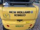 MINIESCAVATORE USATO NEW HOLLAND E 18 SR KOBELCO - PARI NUOVO - CON PINZA LEGNA