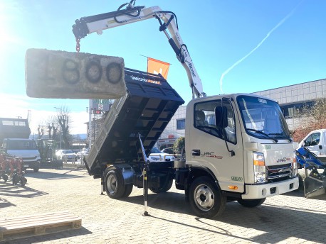 TRANSPORTER OPERATRICE DURSO JAC 65 QLI CON GRU AIRONE 12,5 MT - NUOVO MODELLO