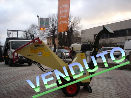 BIOTRITURATORE USATO NEGRI R 225 HONDA IGX 440 CON RULLI IDRAULICI  - PREZZO - VIDEO