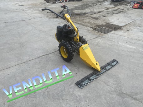 MOTOFALCIATRICE USATA PASQUALI DIESEL 186 PRO LOMBARDINI - BARRA CM 115