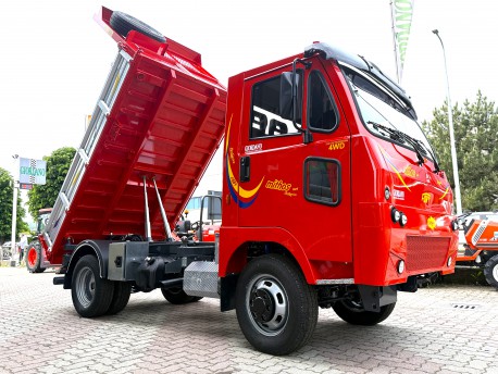 TRANSPORTER MACCHINA OPERATRICE COMACA MITHOS 60 MULTIUSO - RIBALTABILE TRILATERALE