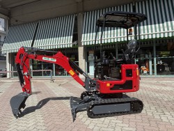 MINIESCAVATORE GIOR 1000 PRO - DIESEL - CARRO ALLARGABILE - QLI 10