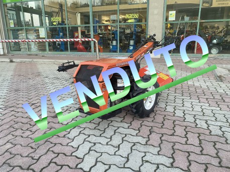 MOTOCOLTIVATORE USATO GOLDONI JOLLY PROFESSIONAL 59 LD LOMBARDINI - FRESA ARATRO ROTANTE & ASSOLCATORE