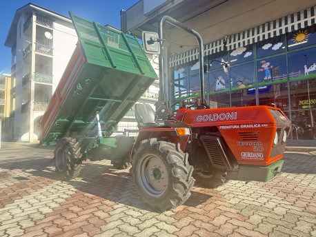 MOTOAGRICOLA USATA GOLDONI TRANSCAR 50 SN - FRENATURA IDRAULICA 4x4