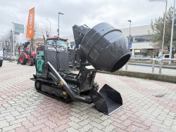 MOTOCARRIOLA CINGOLATA IMER TAURUS 1000 - BOTTE IMPASTATRICE - PALA AUTOCARICANTE - CASSONE DUMPER