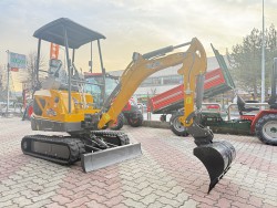 MINIESCAVATORE GIOR 18 PRO.5 - MOTORE KUBOTA - CARRO ALLARGABILE