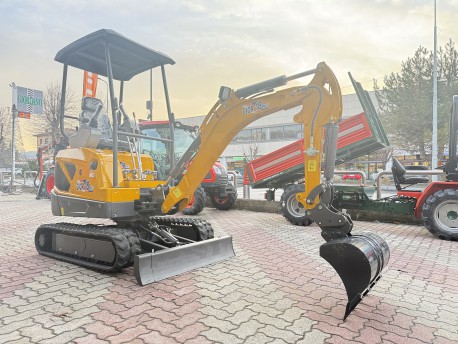 MINIESCAVATORE GIOR 18 PRO.5 - MOTORE KUBOTA - CARRO ALLARGABILE