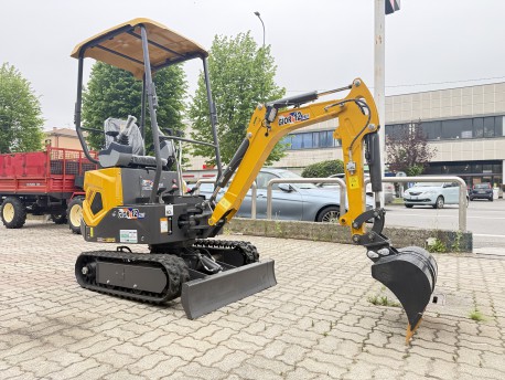 MINIESCAVATORE GIOR 12 PRO.5 II SERIE - CARRO ALLARGABILE - POWER KUBOTA