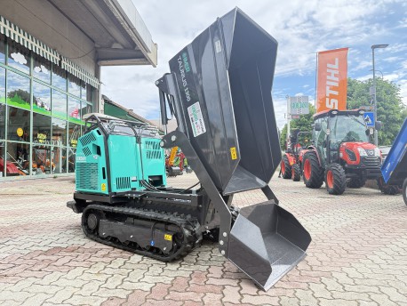 MOTOCARRIOLA CINGOLATA IMER TAURUS 1300 - CASSONE DUMPER - PALA AUTOCARICANTE
