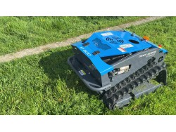 ROBOT TRINCIA TAGLIAERBA CINGOLATO GIOR XT 600 PRO - RADIOCOMANDATO - SUPER PROFESSIONALE