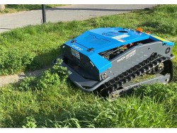 ROBOT TRINCIA TAGLIAERBA CINGOLATO GIOR XT 800 PRO - RADIOCOMANDATO - SUPER PROFESSIONALE - VIDEO