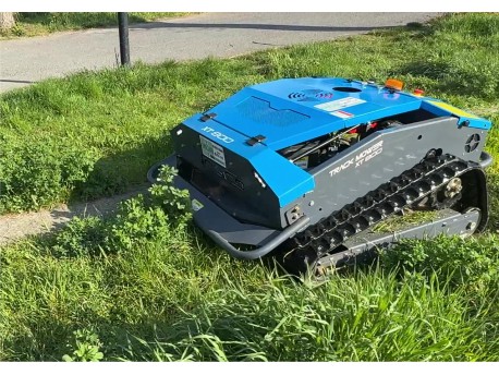 ROBOT TRINCIA TAGLIAERBA CINGOLATO GIOR XT 800 PRO - RADIOCOMANDATO - SUPER PROFESSIONALE - VIDEO