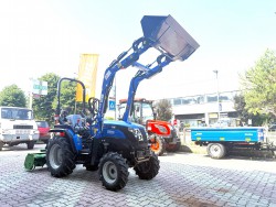 TRATTORE SOLIS S26+ - NUOVO MODELLO - CON CARICATORE FRONTALE GIRAUDO CM 120