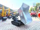MOTOCARRIOLA CINGOLATA GIOR 600 HONDA DUMPER II SERIE - RIBALTAMENTO IDRAULICO - VERSIONE EDILIZIA CON CASSONE ZINCATO