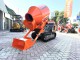 MOTOCARRIOLA CINGOLATA CORMIDI C1500 - CON BOTTE IMPASTATRICE AUTOCARICANTE LT 600 GIREVOLE 180 GRADI