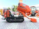 MOTOCARRIOLA CINGOLATA CORMIDI C1500 - CON BOTTE IMPASTATRICE AUTOCARICANTE LT 600 GIREVOLE 180 GRADI