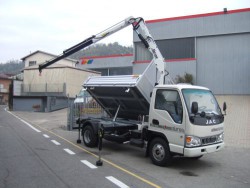 TRASPORTER OPERATRICE DURSO JAC 4x2 Gru AIRONE A50ST-S3 -NUOVO