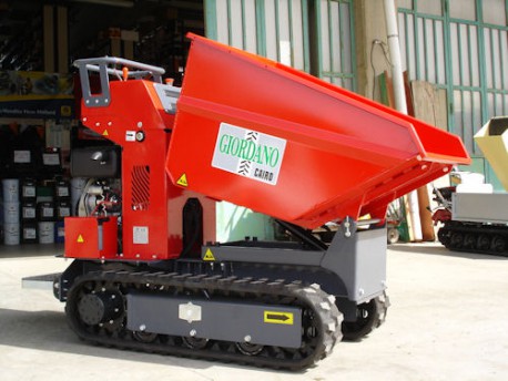 MOTOCARRIOLA NUOVA GIOR 1000 KG DIESEL YANMAR DUMPER - PREZZO - VIDEO